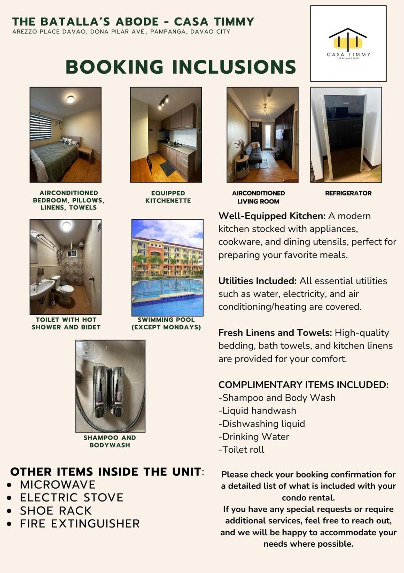 Minimalist 1-Bedroom Condo Unit Casa Timmy Davao Экстерьер фото