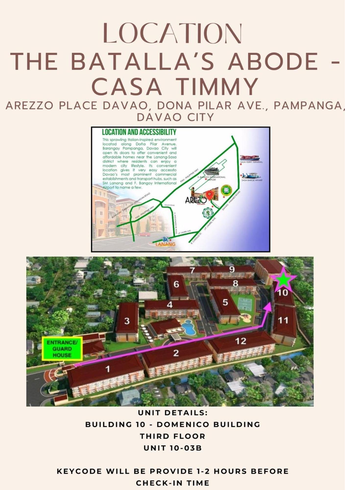 Minimalist 1-Bedroom Condo Unit Casa Timmy Davao Экстерьер фото